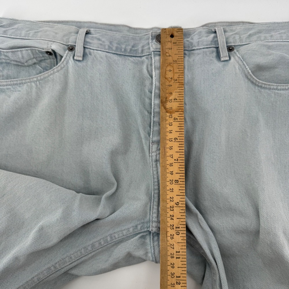 Burberry Brit Jeans Mens 36x32 Grey Slim Fit Button Fly Denim Pants - Picture 15 of 16